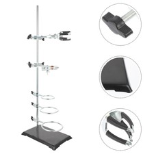 Labor Metallwaren E Lampe Trichter Stehen Des...