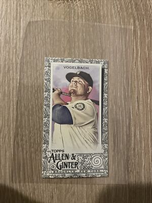 2020 Topps Allen and Ginter Mini #293 BLACK BORDER Daniel Vogelbach Mariners