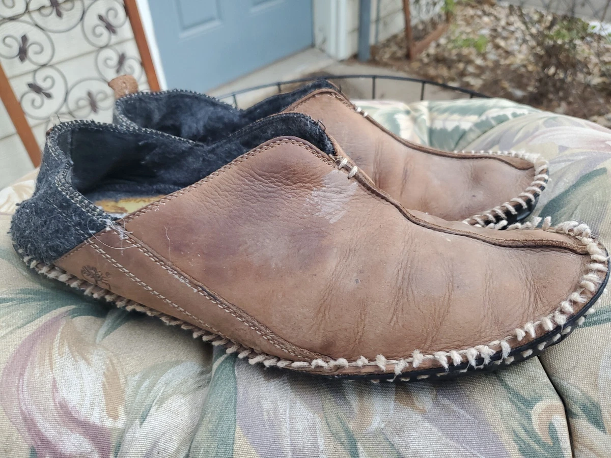 Structureel lezer Beurs Timberland Earthkeepers Smartwool Brown Loafer Lounger Slippers Men&#039;s  sz 12 | eBay