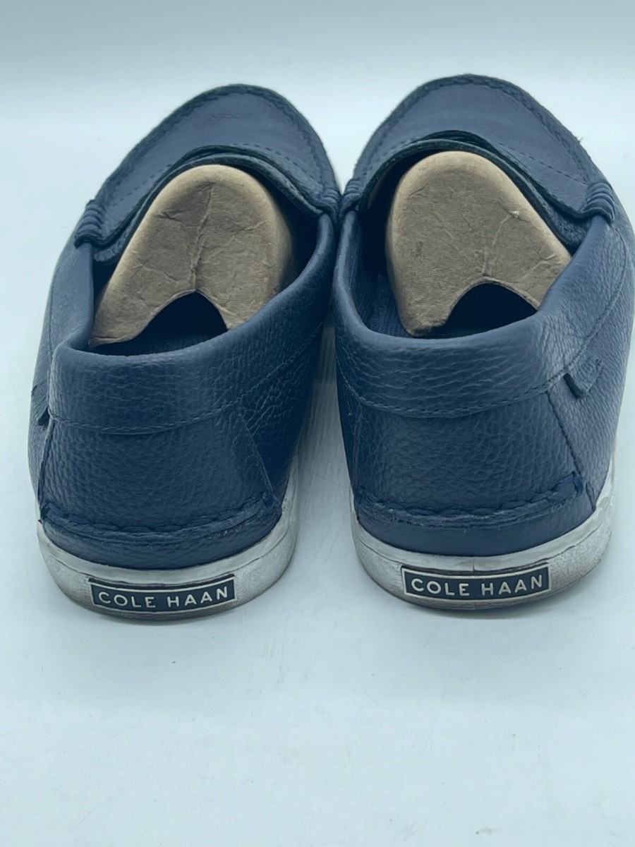 Cole Haan ØriginalGrand/Grand.OS Navy Blue Leather Bit Loafers - Size 13 Cole Haan C38515 Size 13 Men main image 3