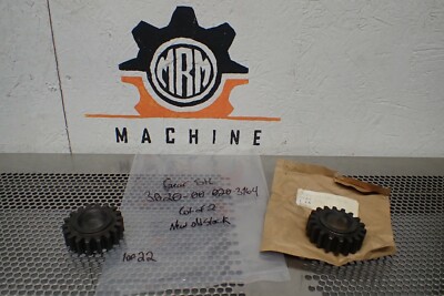 GEAR STL 3020-00-020-3164 Gears New Old Stock (Lot of 2) See All Pictures