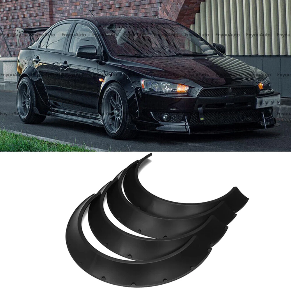 Cubierta Decorativa De Rejilla De Aire Lateral Estilo EVO Para Mitsubishi Lancer – Adhesiva Sin Perforar