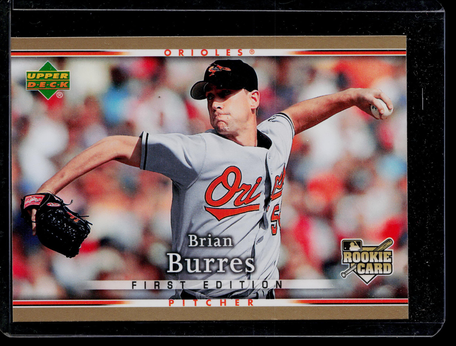 2007 Upper Deck First Edition #3 Brian Burres