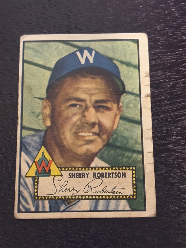 1952 Topps #245 Sherry Robertson