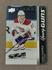 2021-22 UPPER DECK YOUNG GUNS COLE CAUFIELD #201 (RC) Montreal Canadiens Rookie