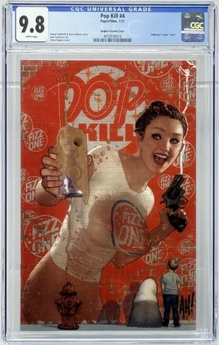 Pop Kill (PaperFilms, 2020) #4 Adam Hughes Kickstarter CGC 9.8 WP NM/M LTD 350