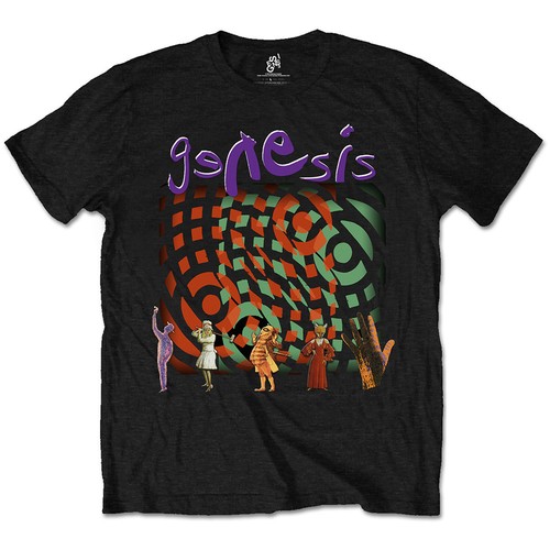T-shirt Genesis Phil Collins The Way We Walk – Marron Uni – Coton Ample Homme/unisexe Neuf