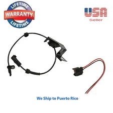 ABS Wheel Speed Sensor Front Left with Connector Fit: FUSION 13-19 & MKZ 13-15