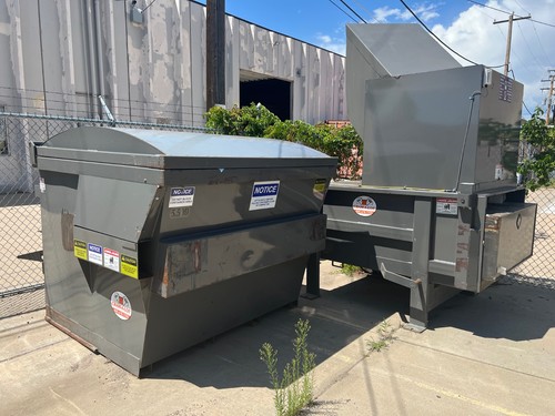 2024 Cram-A-Lot CS‑01‑W & 2023 CP‑6W‑F Trash Compactors Commercial Pair