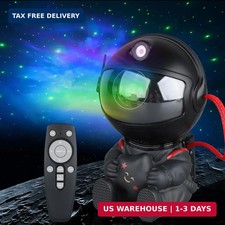 Astronaut Star Projector, Star Projector Galaxy Light for Kids  8 Modes Remote an