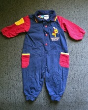 Vintage 2006 Disney Winnie The Pooh Colorblock Romper Size 18 Months