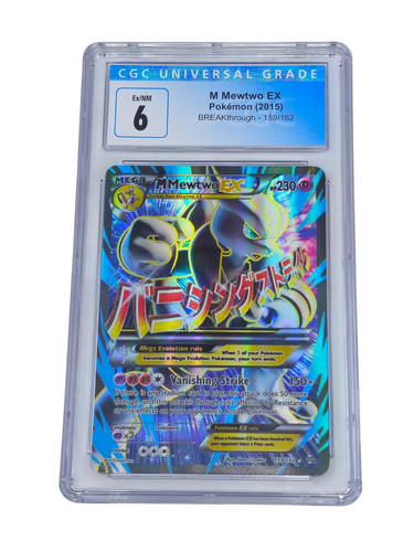 M Mewtwo-EX graded CGC 6 for sale on eBay