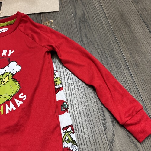 The Grinch Christmas Child’s Unisex Pajama Set. Long Sleeve/Pants. Size 8 - Picture 4 of 12