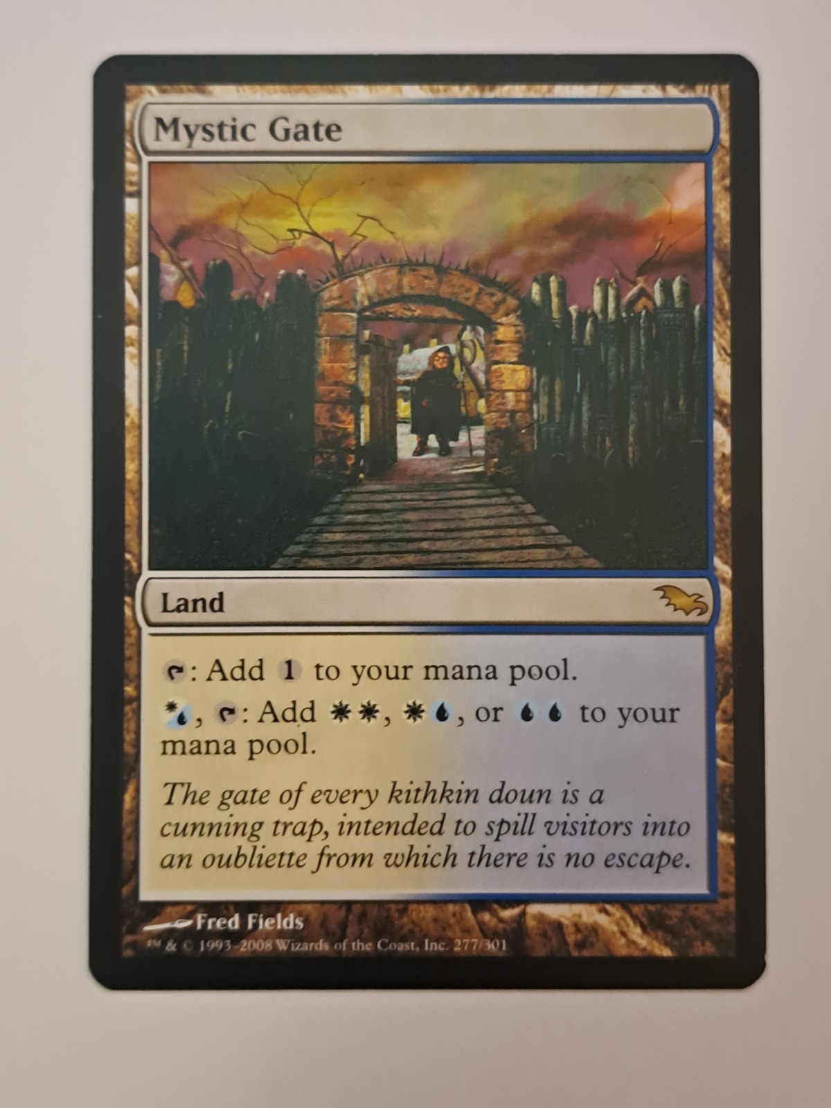 Mystic Gate Lightly Played Shadowmoor Regular MTG