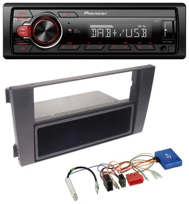 Pioneer MP3 1DIN DAB USB CAN-Bus Autoradio für Audi A6 2002-2005 schwarz - Bild 1 von 4