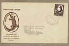 Australia 1948 BODIN 2s Crocodile Aboriginal Art FDC Cover