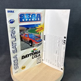 SEGA Saturn - Daytona USA - Complete/CIB w/ Reg Card - Refurbished, Very Good