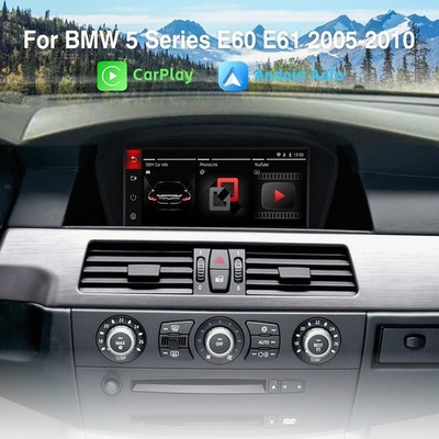 CarPlay Display Screen iDrive for BMW E60/E61/E90/E91/E92/E93 CCC Android Auto
