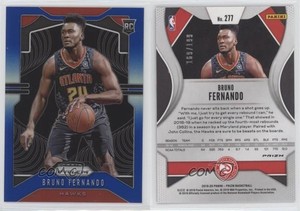 2019-20 Panini Prizm Rookie Blue Prizm /199 Bruno Fernando #277 Rookie RC