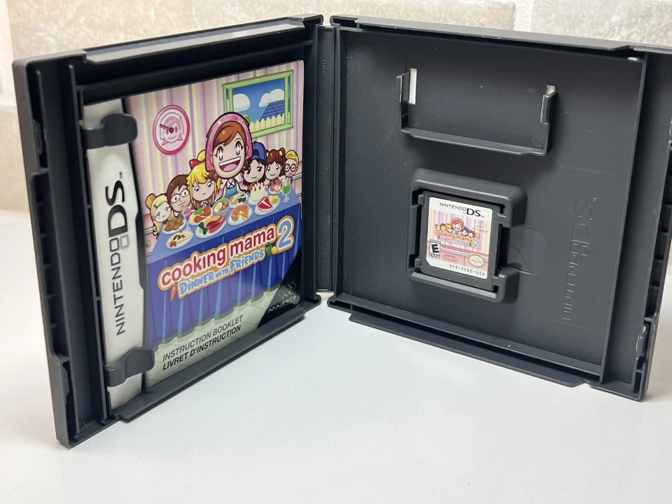 Cooking Mama 2 Dinner With Friends - Nintendo DS, - Completo Cib PROBADO Foto 4 de 4