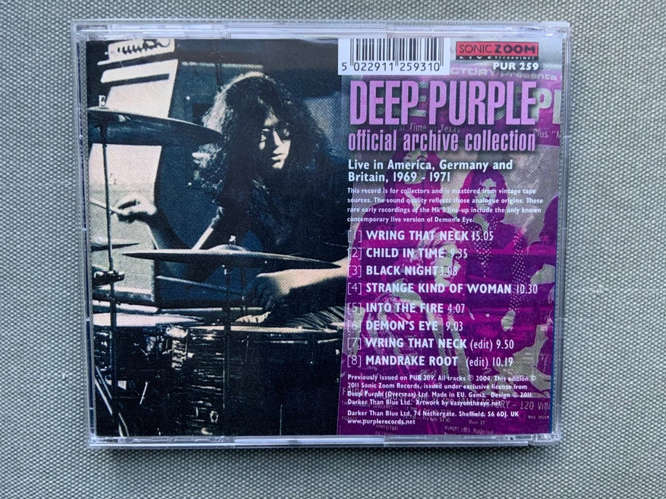 4-CD/DVD Lot Ian Gillan Deep Purple Live & Rare Black Sabbath WhoCares 1980 - Image 4 of 4
