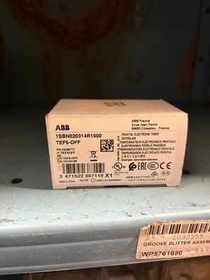 ABB TEF5-OFF Frontal Electronic Timer Contactor Delay Head 1SBN020314R1000
