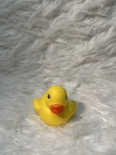 Rubber Duck Classic Yellow Ducky Pool Bath Toy 2" Duckie