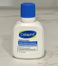 CETAPHIL Daily Facial Cleanser Combination To Oily, Sensitive Skin 1oz (#m1)