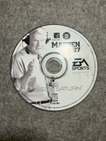Madden NFL 97 (Sega Saturn, 1996) Disc & Manual Only T&W