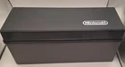 Nintendo NES 10-Cartridge Game Storage Case Organizer Silver Logo Vintage