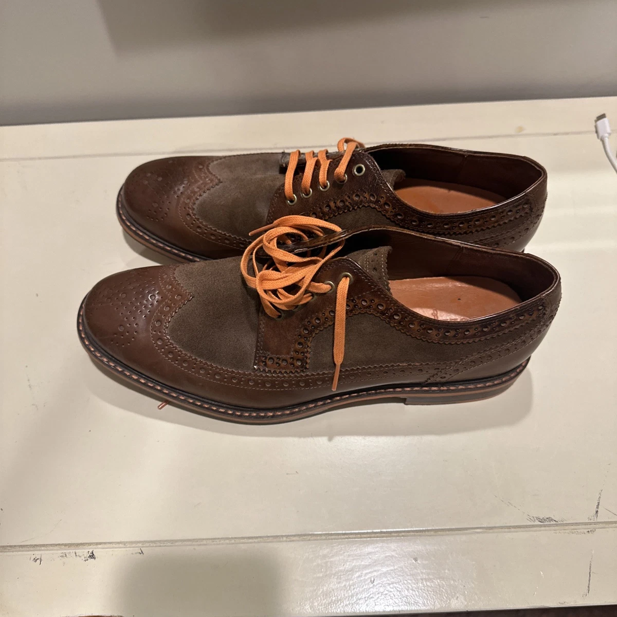 Cole Haan Oxford Orange Dress Shoes for Men for sale | eBay display picture 1