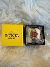 NEW Invicta Wildflower Women s Watch Red Rose Gold Steel Valentines Gift 199