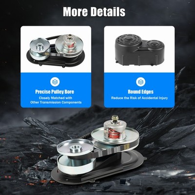For Go Kart Predator Dune 420CC GX 390 40 Series- 1'' Torque Converter Kit