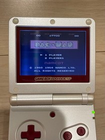 Game Boy Advance SP White Famicom Color Bundle with AC Adapter