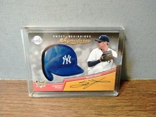 2007 SEAN HENN SWEET BEGINNINGS AUTO ROOKIE CARD WITH MINI HELMET. N.Y. YANKEES. rookie card picture