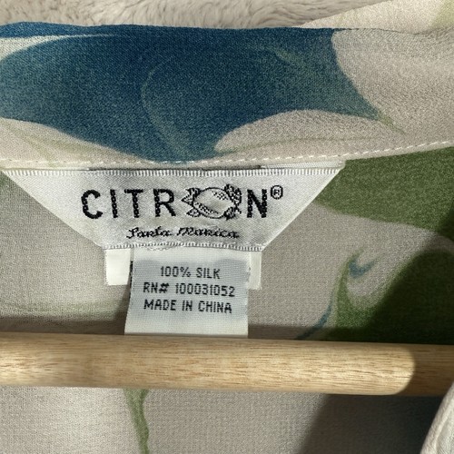 Citron Santa Monica Tunic Silk Dress Women’s Size One Size Tie Dye - Bild 3 von 7