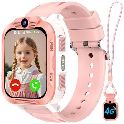 Baolubao 4G Smartwatch Kinder GPSTracker mit SOSNotruf und Schulmodus Neu
