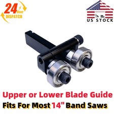 Bandsaw Ball Bearing Blade Guide Kit Fits For Most 14" Band Saws Upper / Lower