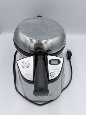 Wolfgang puck Bistro Collection Round Rotating Waffle Maker *NEW*