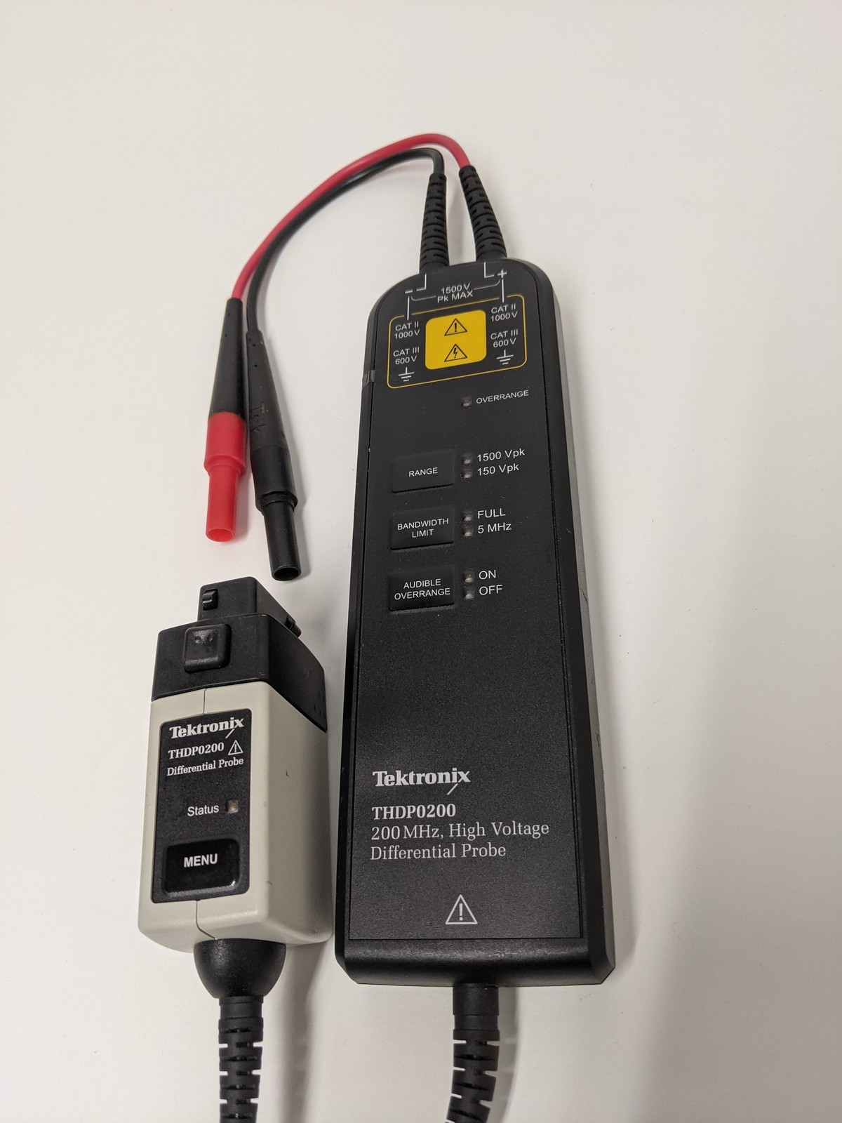 Tektronix THDP0200 200 MHZ 1500V High Voltage Differential Probe TEKVPI