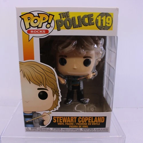 F3 Funko Pop Vinyl Figure Rocks The Police Vaulted Stewart Copeland 119