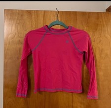 Vineyard Vines Performance Long Sleeve Swimming Swim Top Size Girls Medium 10-12