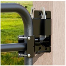 Heavy Duty 2 Way Farm Gate Latch Lockable Zinc-Coated Steel Livestock Fence
