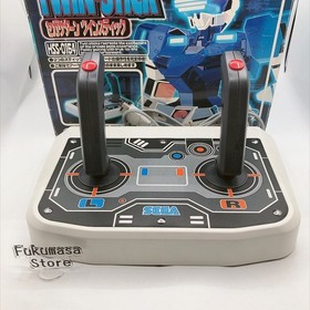 Sega Saturn Twin Stick HSS-0151 Controller HSS-0154 Box Virtual-On Game Tested