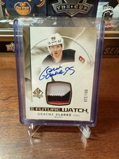 Graeme Clarke 2024-25 SPA Future Watch Patch Auto 72/100