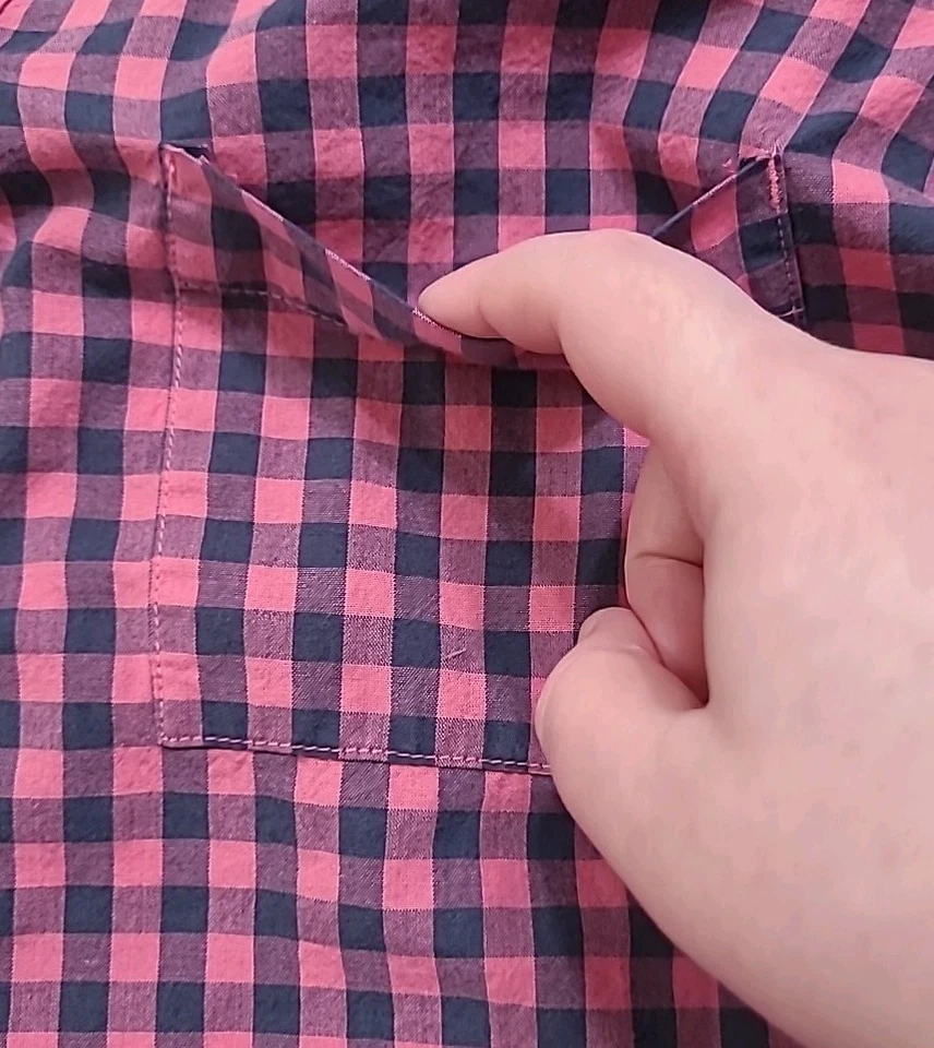 Columbia Sportswear Mujer Talla L Manga Larga Abotonada Cuadros Camisa Algodón Foto 3 de 4