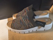 BERNIE MEV"FX OFRAH"FLY KNIT SLIP ON SANDALS Size 38 NWT