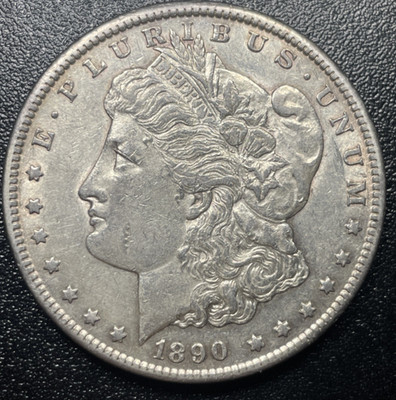 1890-CC Morgan Silver Dollar $1 Better Date