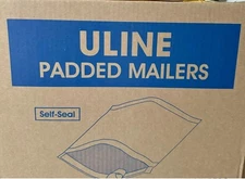 ULINE #0 Gold Padded Self-Seal Mailers 6 X 10 Envelopes S-1412 Cushioned 15 Pack