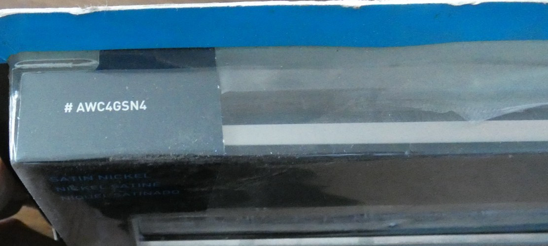 New Legrand AWC4GSN4 adorne 4-Gang Wall Plate,  Satin Nickel, Free US Shipping